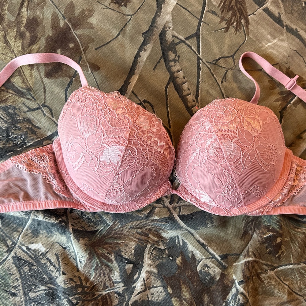 La SENZA Pink Lace Bra